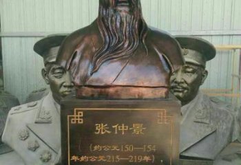 聊城医道神匠张仲景铜雕