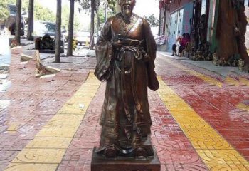 聊城张仲景全新铜雕系列