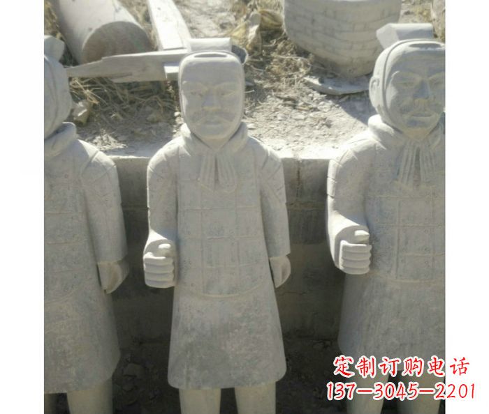 聊城欣赏秦帝国历史,精美的兵马俑雕塑
