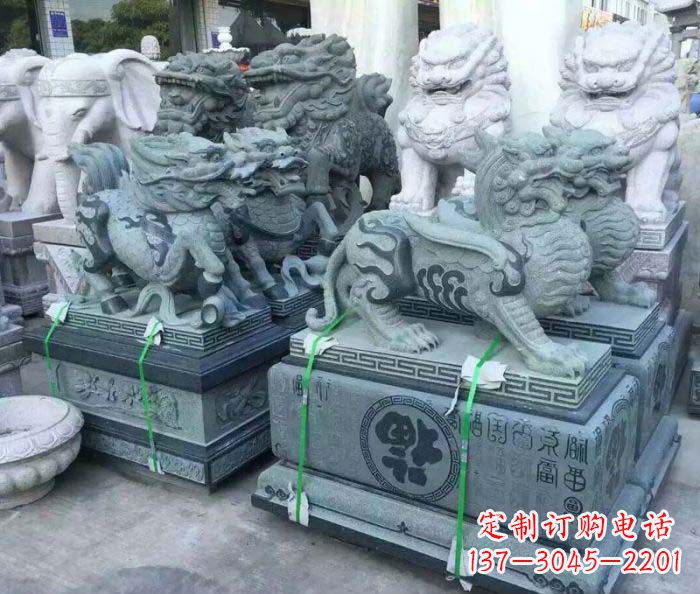 聊城古典神秘貔貅雕塑