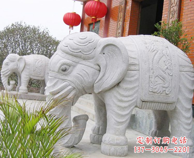 聊城古代石雕大象
