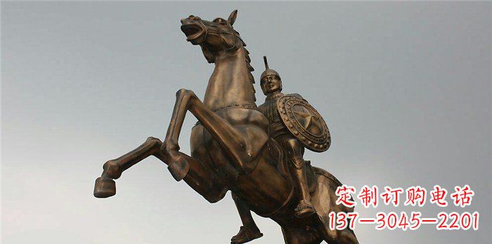聊城古罗马骑马战士铜雕——令人惊叹的骑马雕塑