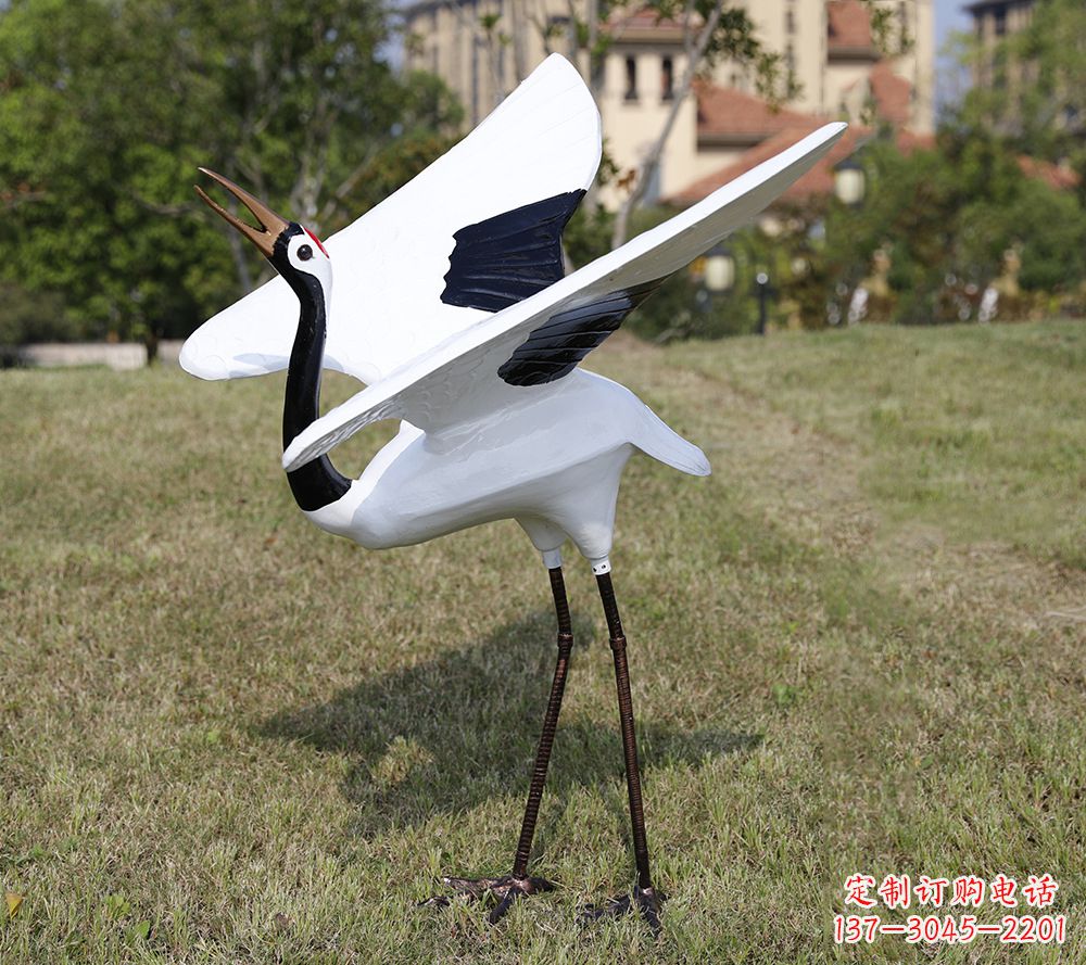 聊城古人仙鹤雕塑