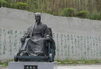 聊城古典诸葛亮雕塑