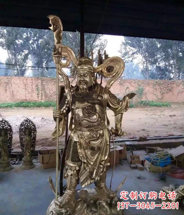 聊城精美关公雕塑,展现传统文化魅力