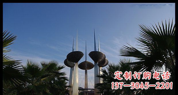聊城不锈钢避雷针抽象雕塑