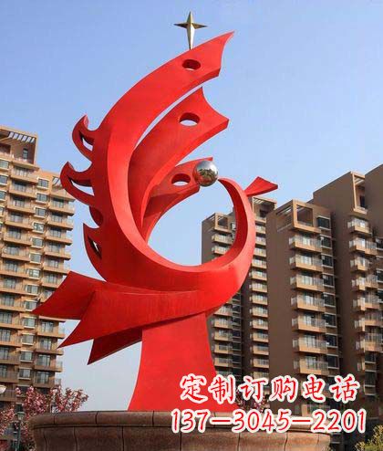 聊城凤凰明珠,以雕塑彰显传承千百年的灿烂文明