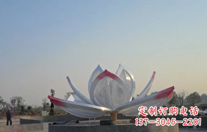 聊城华丽的不锈钢莲花雕塑