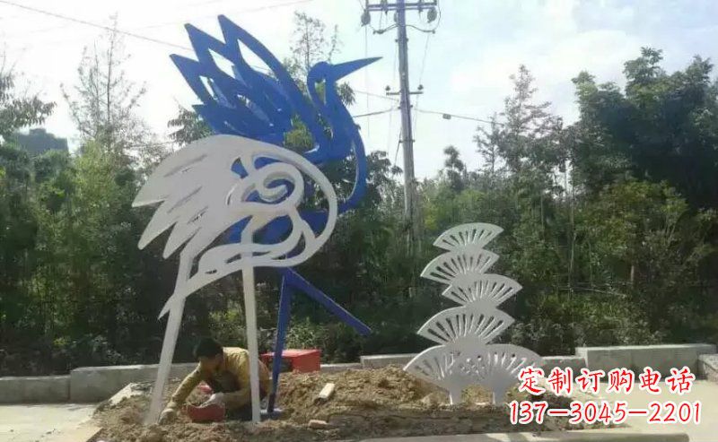 聊城精美天鹅不锈钢雕塑