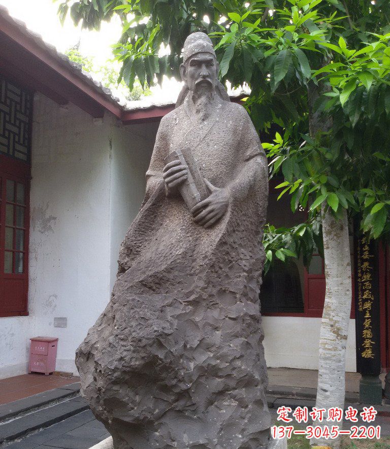 聊城领先时代的名人铜雕
