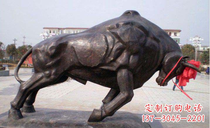 聊城拓荒牛铜雕塑,让您的空间与众不同