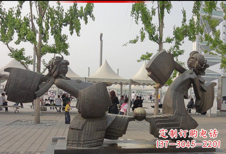 聊城芭蕾舞姿精雕美女雕塑