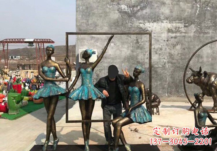 聊城中领雕塑精美装饰品----现代西方美女人物雕塑
