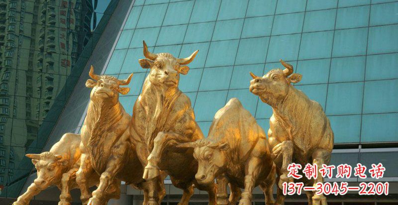 聊城五牛铜雕,装点你的家居空间