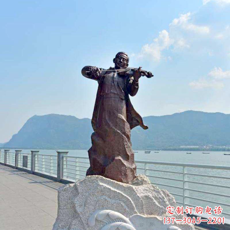 聊城古老音乐符号,聂耳雕像给你带来美好回忆