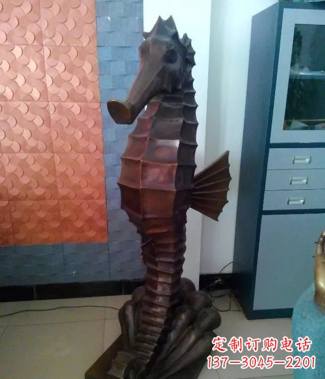 聊城海马铸铜动物雕塑，品质保证