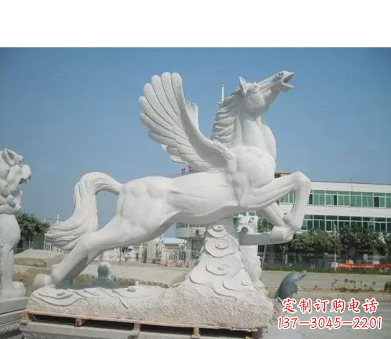 聊城中领雕塑推出的精美汉白玉马雕塑,全部由经…