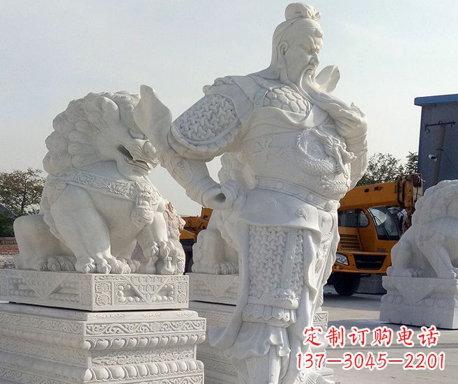 聊城精美玉雕关公魅力四射