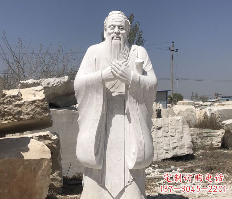 聊城儒雅中国风孔子雕塑