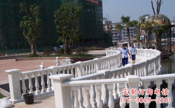 聊城美轮美奂的汉白玉欧式栏杆雕塑