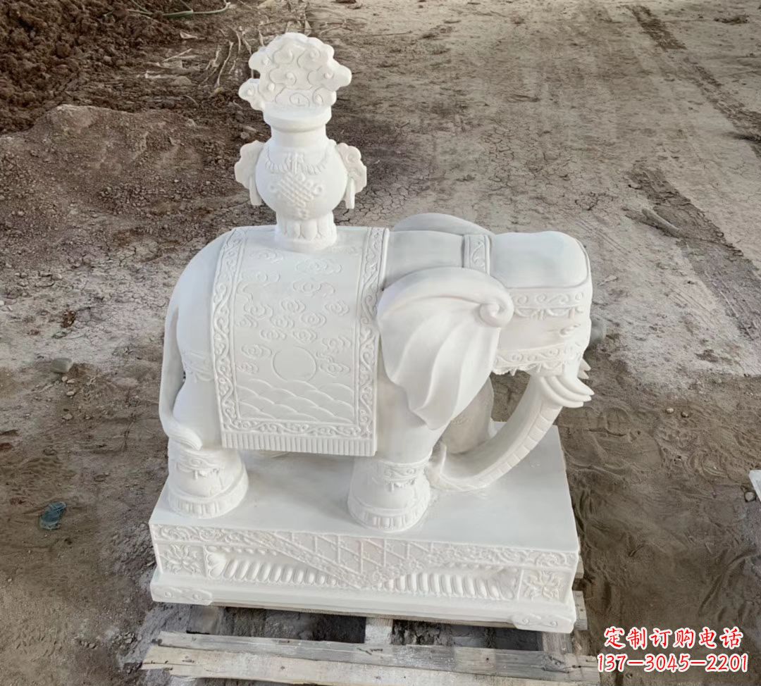 聊城精美绝伦,汉白玉宝瓶雕塑