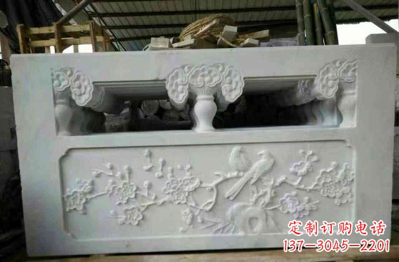 聊城精美汉白玉浮雕栏板雕塑