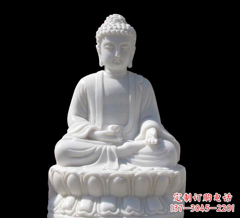 聊城高品质汉白玉如来雕塑