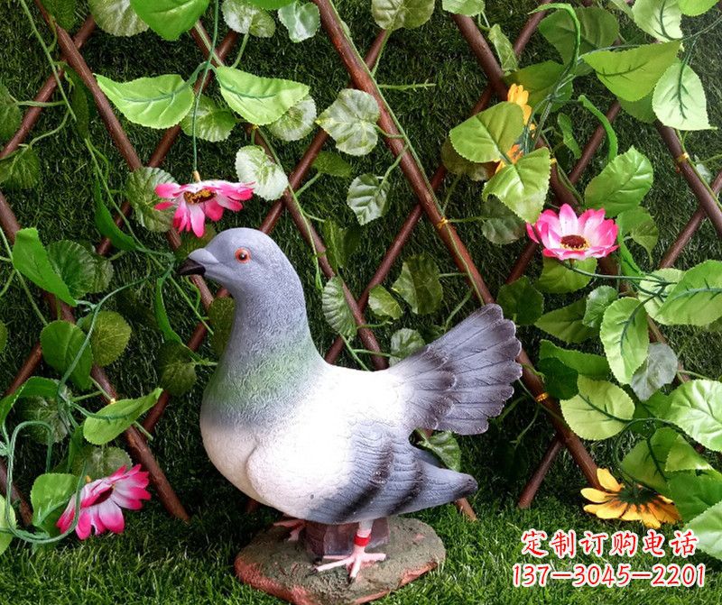 聊城和平鸽不锈钢雕塑