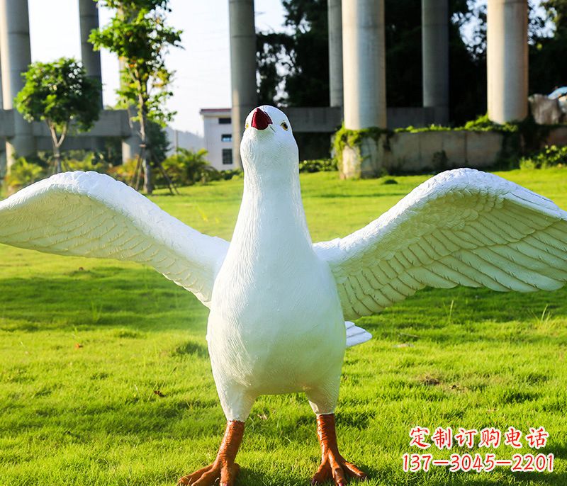 聊城和平鸽图片雕塑