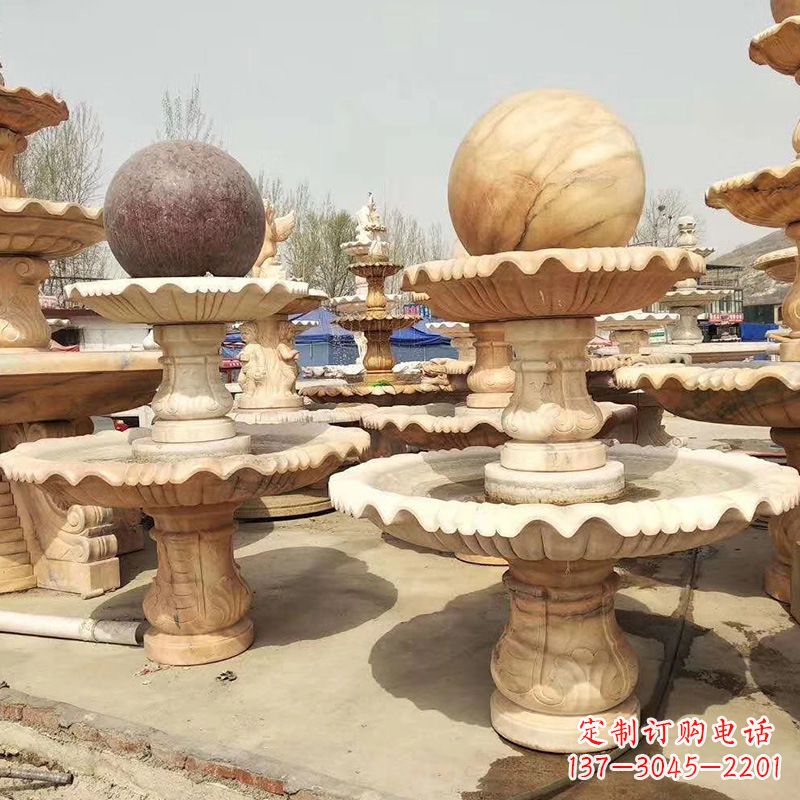 聊城河北石雕风水球喷泉