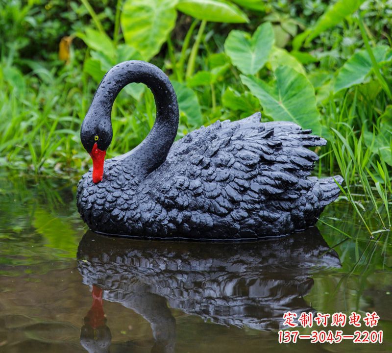 聊城优美雕塑,精致天鹅雕塑