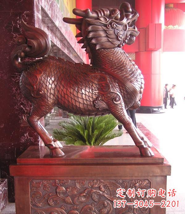 聊城麒麟雕塑:领略古典魅力