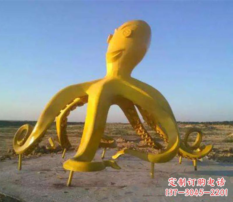 聊城户外章鱼雕塑