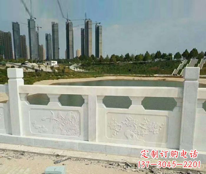 聊城护城河建筑石雕栏板 (2)