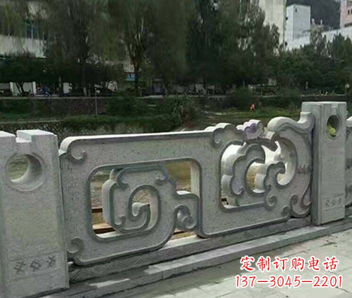 聊城护城河建筑石雕栏板