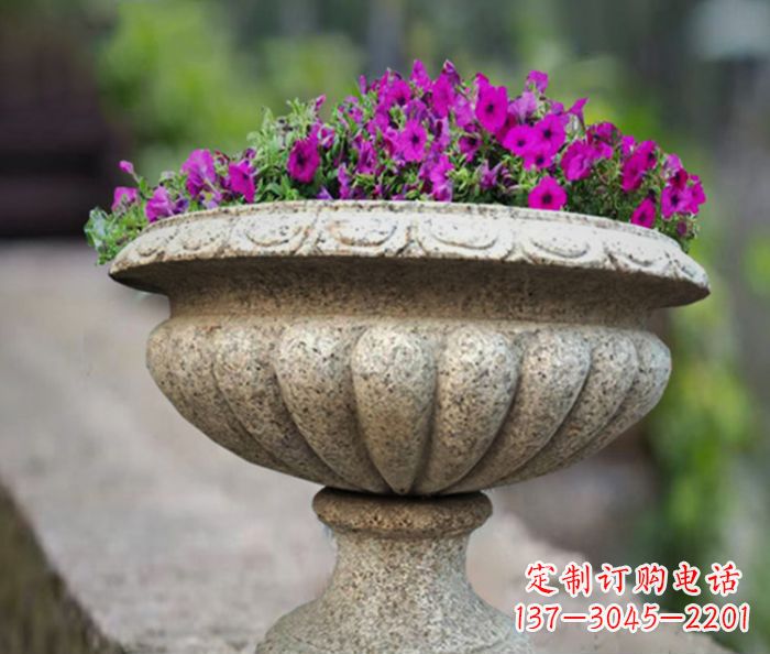 聊城专业的花岗岩花盆石雕