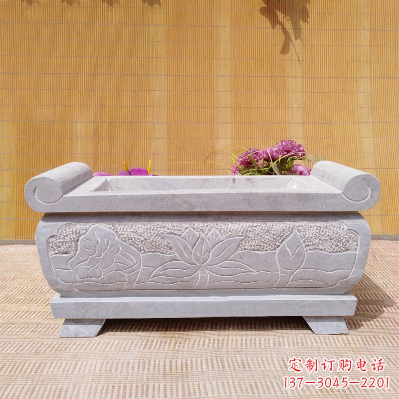 聊城花岗岩香炉石雕:展现传统文化的华美之美