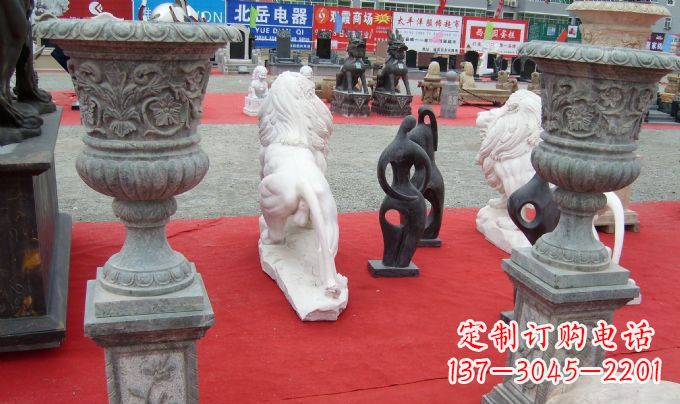 聊城中领雕塑|花盆雕塑带来极致视觉体验