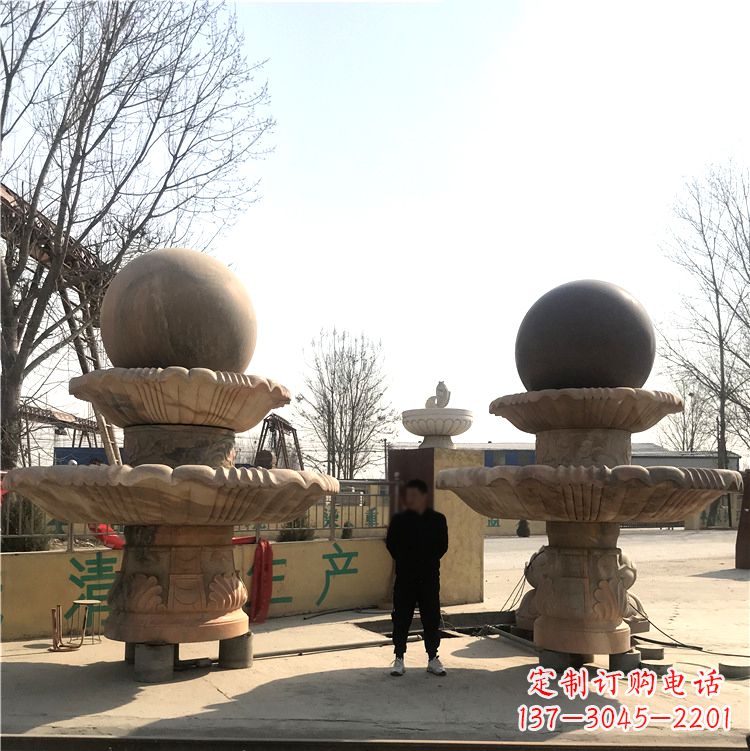 聊城花园石头喷泉雕塑,为家园带来新的活力