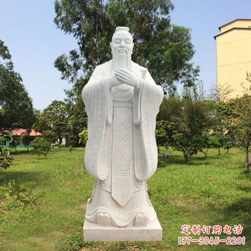 聊城精雕细作,欣赏华师孔子雕塑