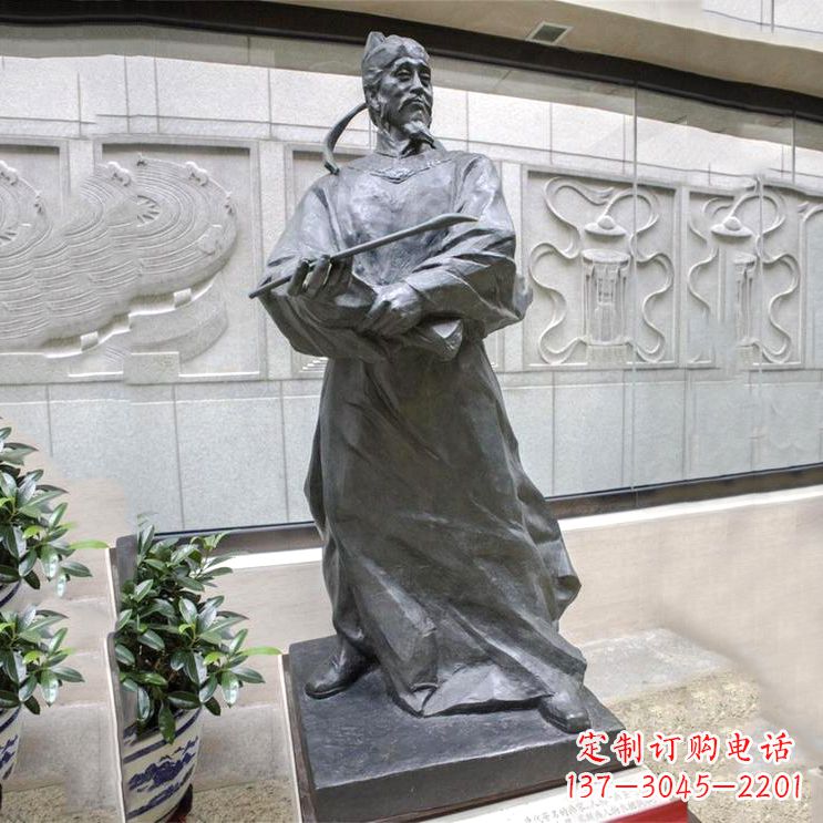 聊城铸就历史——吴道子雕塑