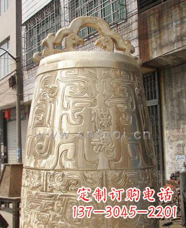 聊城黄铜警钟雕塑