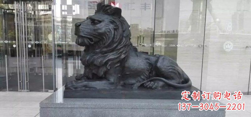 聊城领雕塑狮子铜雕,无可比拟的艺术精粹