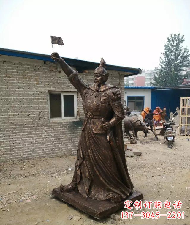 聊城 大中领雕塑专业打造精美的将军系列铜雕…
