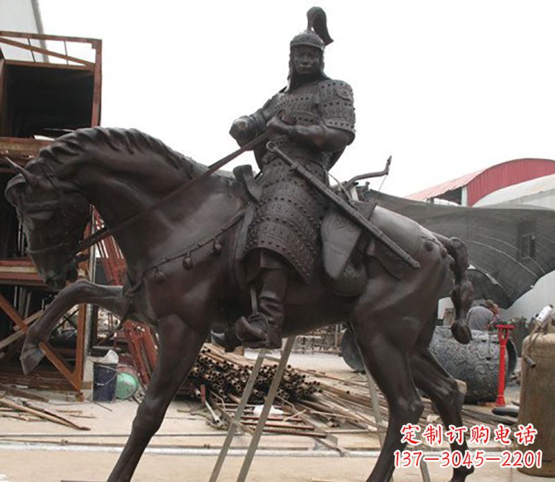聊城将军骑马铜雕,聚焦古典品质