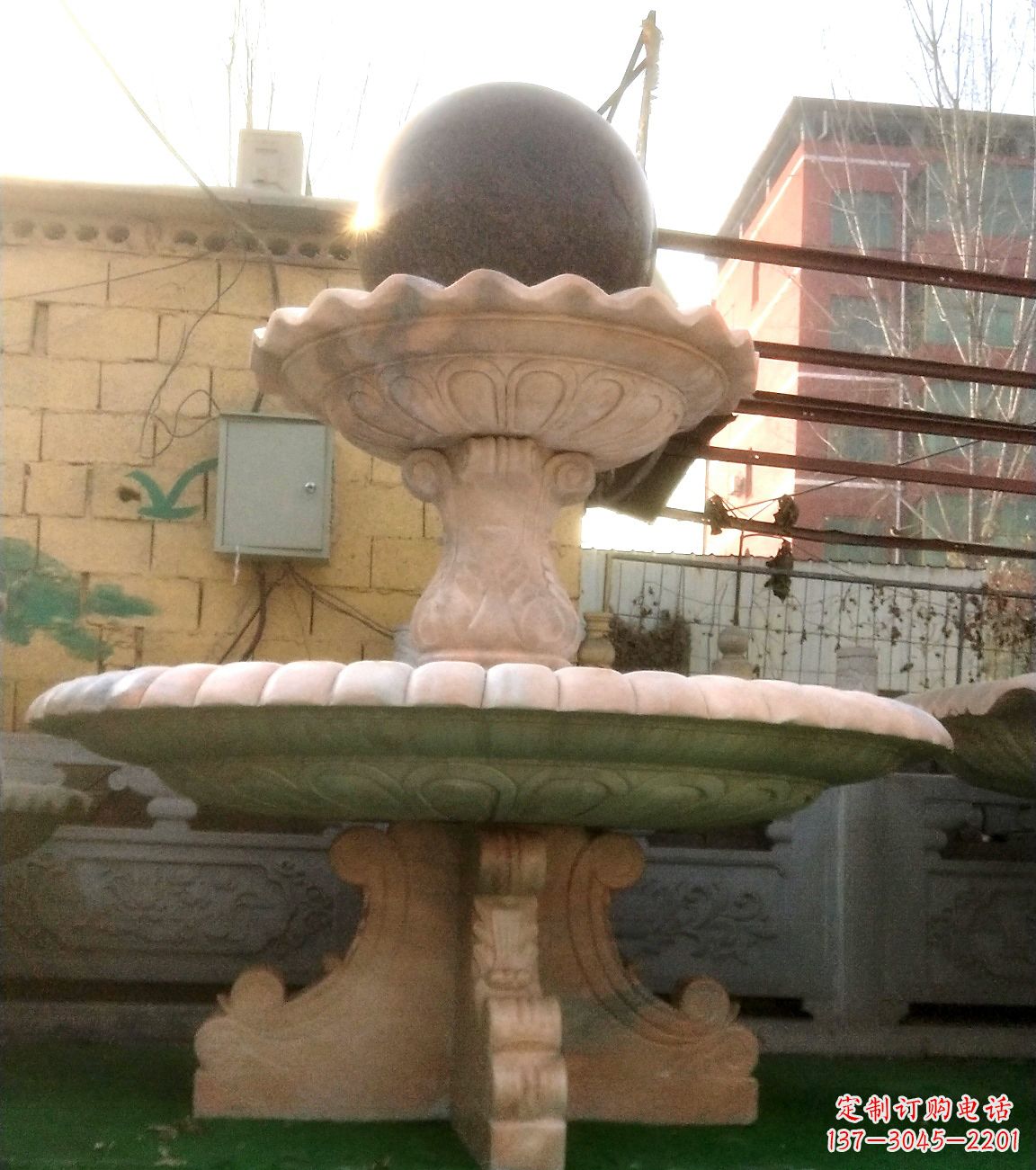 聊城中领雕塑的风水球雕塑是一种独特的雕塑，其…