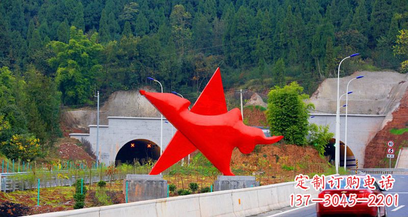 聊城不锈钢五角星雕塑——把美好变成珍藏
