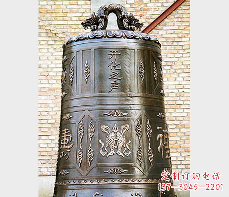 聊城金光寺景观铜钟