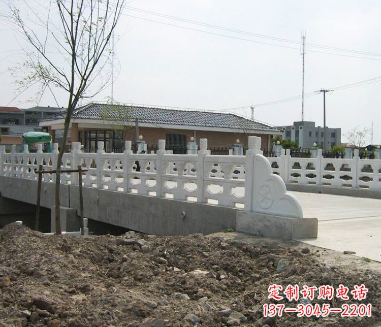 聊城中领雕塑的精美大理石栏板雕塑