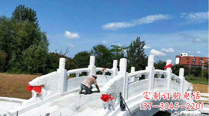 聊城标题:领雕塑——最具艺术魅力的汉白玉石雕拱桥